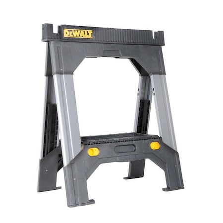 Dewalt DeWalt 32-11/16 in. H X 27-3/16 in. W Adjustable Folding Sawhorse 2500 lb 1 pc DWST11031